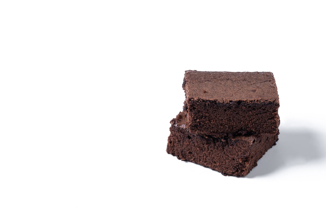 Receta de brownies bajo en calorías