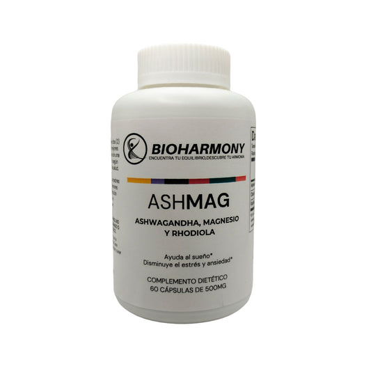 AshMag - Ashwagandha - Magnesio y Rhodiola